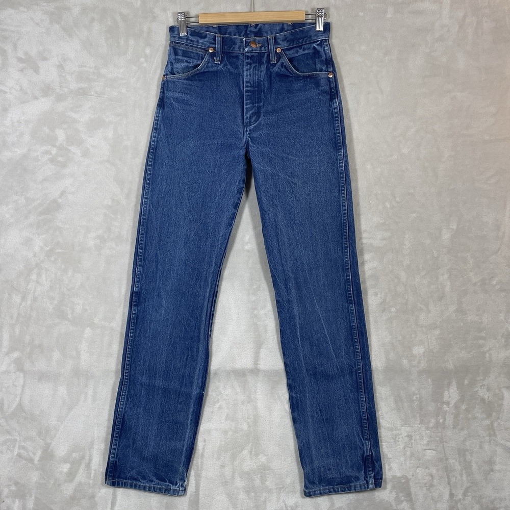 Vintage Wrangler Jeans Men's 29x34 (fit 28x33) 13MWZ Cowboy Cut Western Rodeo